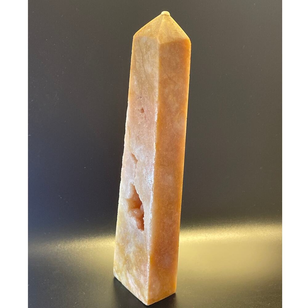 🌸 Gorgeous Pink Amethyst Crystal Tower with Hematoid Inclusions 🌸 - Picture 3 of 8